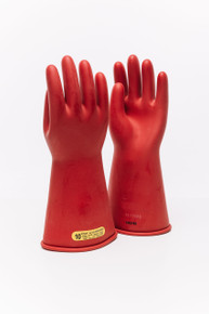 [IRG216R11] RubberGlove-Single-2-16"-Red-SZ:11-17000V