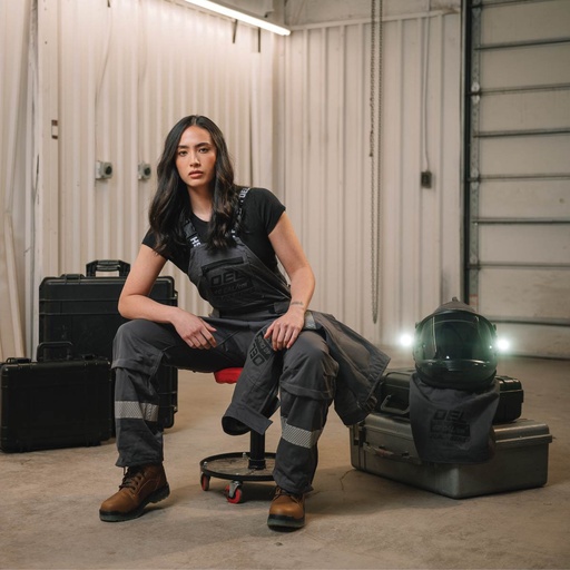 [AFW40LF-FL-BSJB-GTX-M-W] 40 Cal-Black Series GTX-Arc Flash Jacket and Bib-Overall Kit- GORE-TEX-M-Womens